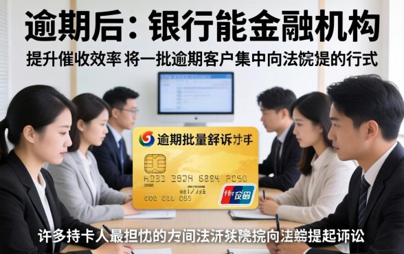 信用卡逾期被批量起诉的后果与应对方法