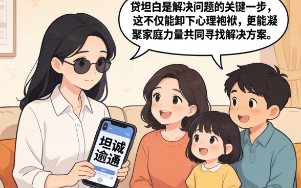 贷款逾期如何向家人坦白沟通技巧