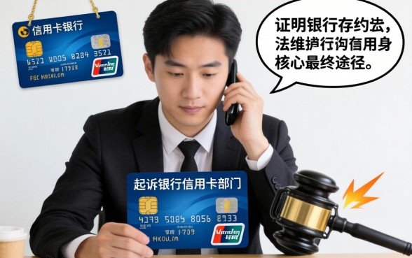 怎样起诉银行信用卡部门的人