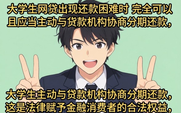 大学生网贷能协商分期还款吗
