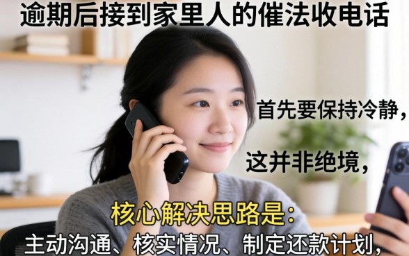 家人接到催收电话该如何应对