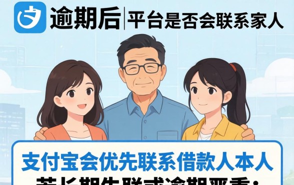 花呗逾期会打电话给家人吗