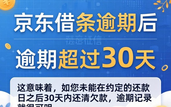 京东借条逾期多久上征信