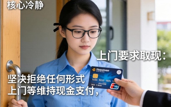 如何拒绝信用卡催收上门取现