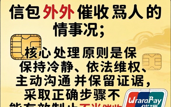 信用卡催收骂人投诉渠道及应对方法