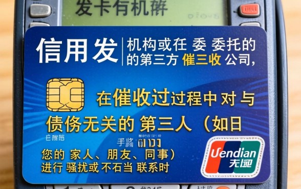 信用卡对第三人催收怎么投诉