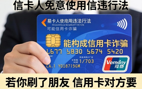 刷了朋友的信用卡对方要报警怎么办