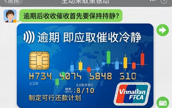 信用卡逾期收到催收短信怎么办