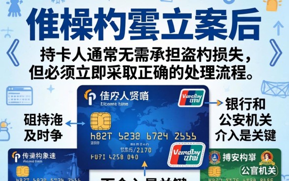 信用卡被盗刷立案后如何处理与还款责任解析