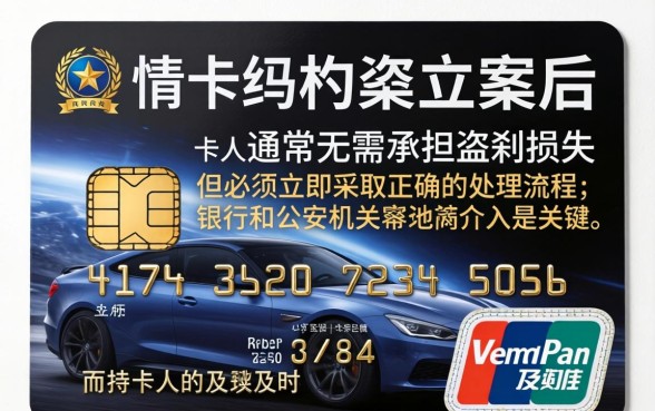 信用卡被盗刷立案后如何处理与还款责任解析
