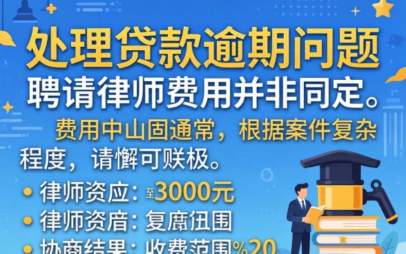 中山贷款逾期律师咨询收费标准