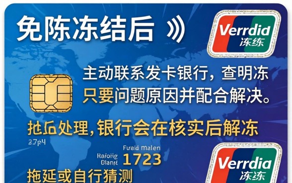 信用卡冻结了要怎样才能解冻