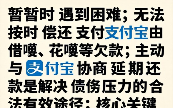 支付宝延期还款流程与条件详解