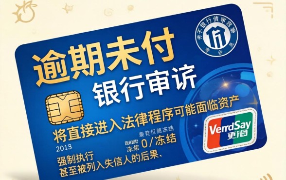 信用卡逾期被起诉后果严重吗