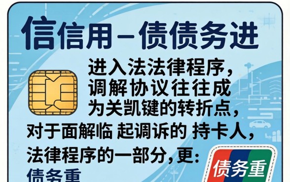 信用卡起诉调解协议有效吗