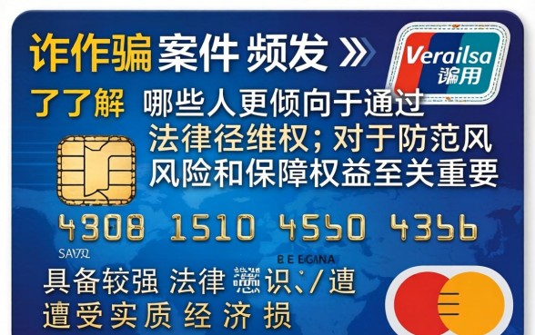 信用卡诈骗立案标准与高发人群解析