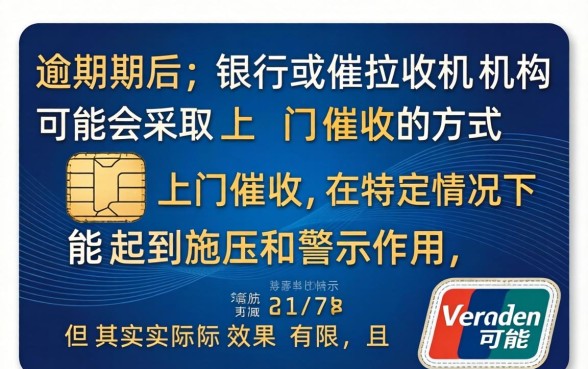 信用卡逾期上门催收真的有用吗还是吓唬人