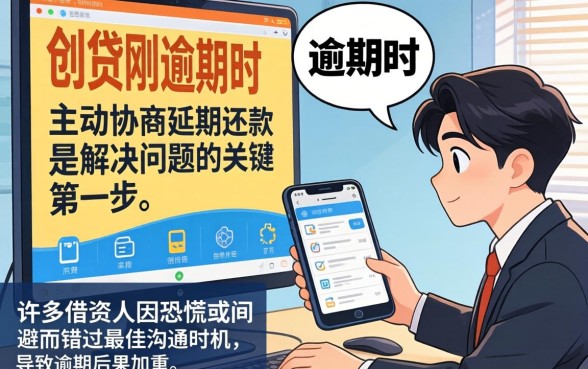 网贷逾期如何协商延期还款