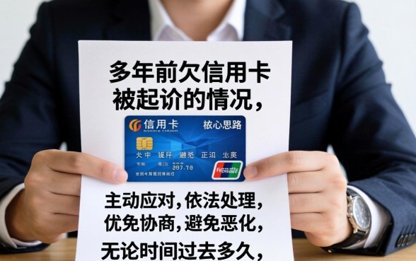 信用卡逾期被起诉如何应对