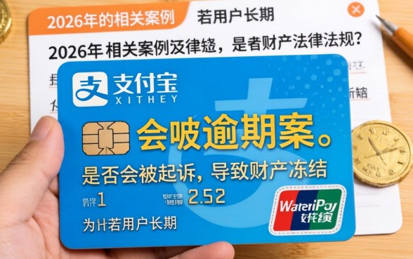 花呗逾期被起诉后银行卡会被冻结吗