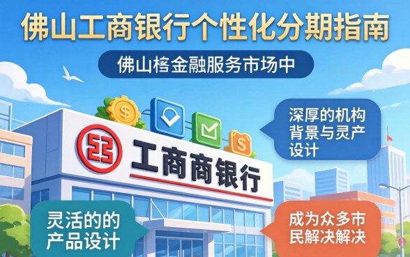 佛山工商银行个性化分期怎么办理