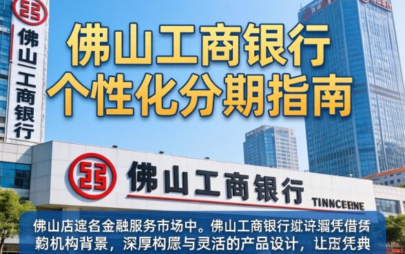 佛山工商银行个性化分期怎么办理