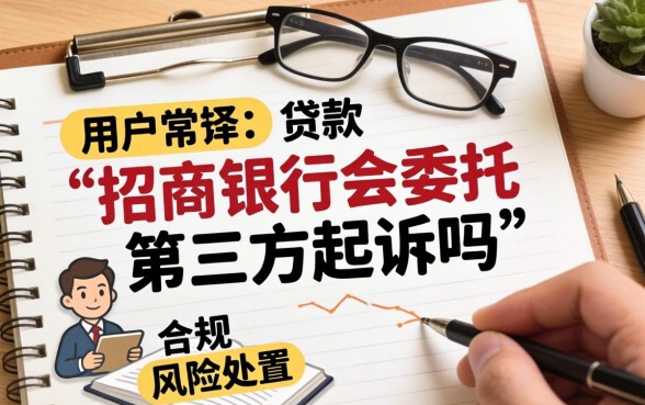 招商银行委托第三方起诉流程及注意事项