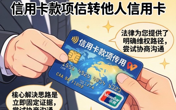 银行卡转错信用卡如何起诉他