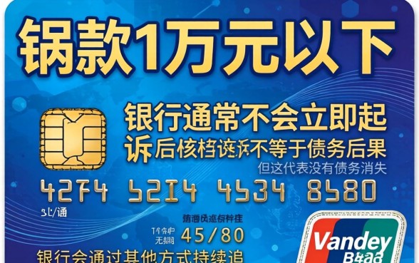 信用卡1万以下不起诉会怎样