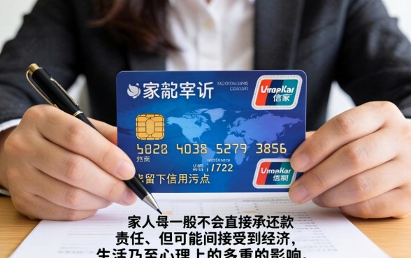 信用卡逾期被起诉家人会受牵连吗