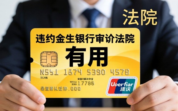 信用卡违约金被起诉怎么办