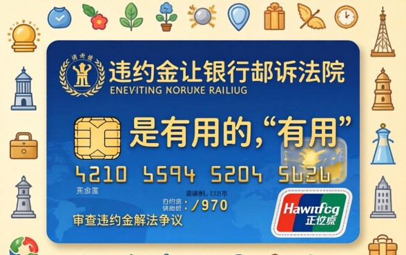 信用卡违约金被起诉怎么办