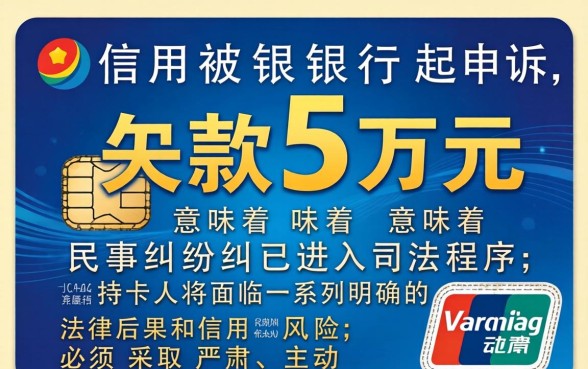 信用卡欠款5万被起诉会坐牢吗