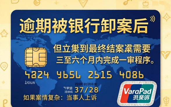 信用卡不还起诉判多久结案呢