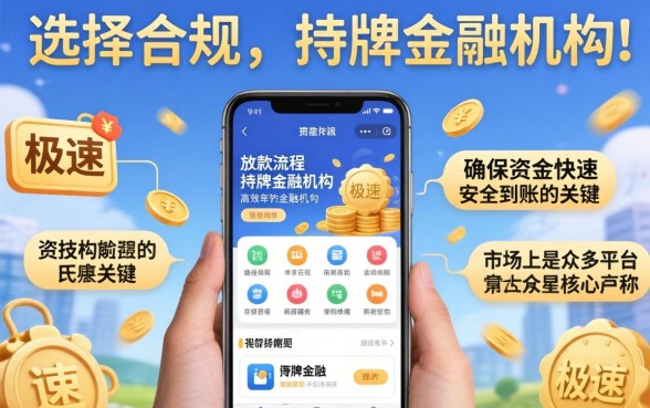 哪个贷款平台能让我快速到账