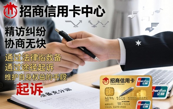 起诉招商信用卡中心需要什么证据和流程