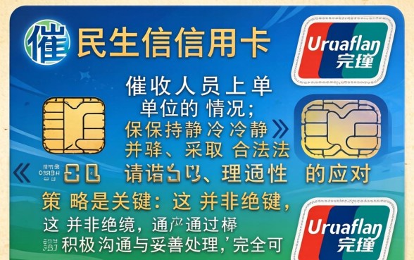 民生信用卡催收上单位怎么办