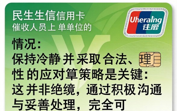 民生信用卡催收上单位怎么办