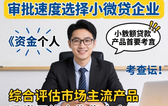 小额贷款审批速度快的平台推荐