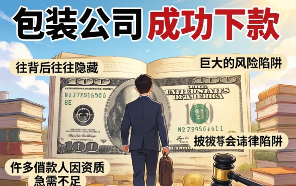 贷款包装公司真能帮你下款吗