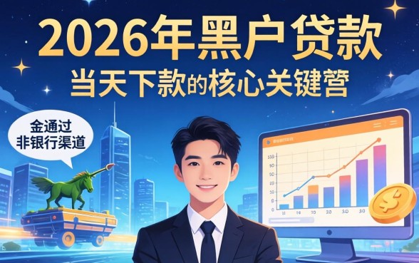 2026年黑户贷款当天下款