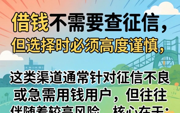 急需用钱哪里可以快速借款不看征信