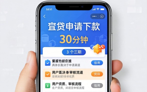 手机贷下款时间要多久