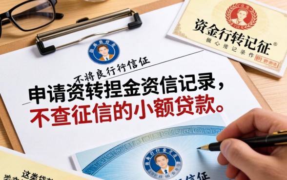 不查征信的小额贷款怎么申请容易通过