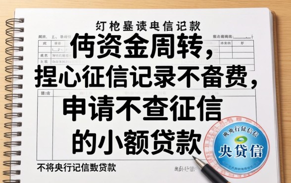不查征信的小额贷款怎么申请容易通过