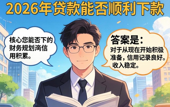 2026年贷款申请条件与下款成功率解析