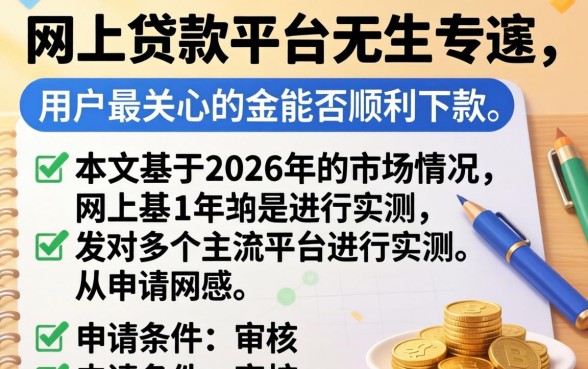 盘点高通过率网贷平台与快速下款技巧