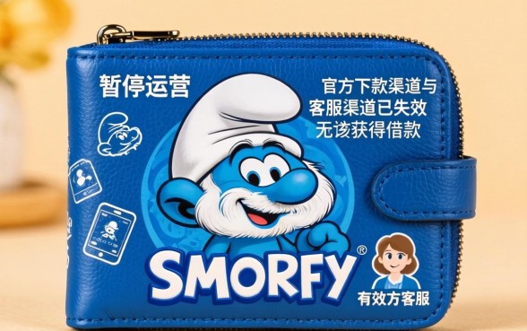 蓝精灵钱包有下款客服联系方式吗