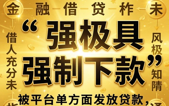 7强制下款背后的风险有哪些