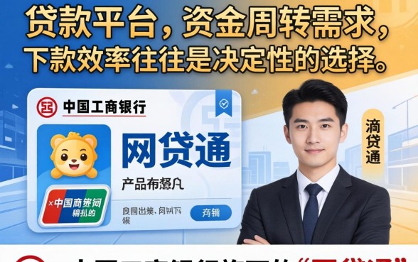 工行网贷通下款速度有保障吗